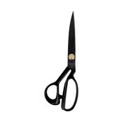 BOHIN France - BOHIN France Haute Teneur en Carbone Acier Noir (23cm) Professionnel Couture Ciseaux avec Caoutchouc Recouvert Poignée - 1 Pièce
