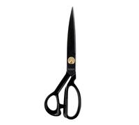 BOHIN France - BOHIN France Haute Teneur en Carbone Acier Noir (28cm) Professionnel Couture Ciseaux avec Caoutchouc Recouvert Poignée - 1 Pièce