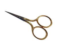 BOHIN France - BOHIN France Inoxydable Acier (7cm) Pointu Lame Broderie Ciseaux avec Plaqué or Poignée - 1 Pièce