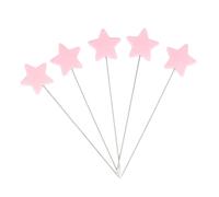 BOHIN France Épingles à Tête en Plastique - Nickelé, Pointe Aiguisée Épingles pour Projets de Couture et de Tricot, Acier, Rose, 42 x 0.55mm - 100 Pièces