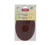 Bohin Lot de 2 patchs souples à coudre Marron