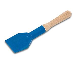 Bohle Pelle à vitrage et talon en UPVC avec poignée en bois
