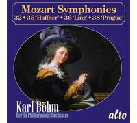 Bohm,Karl / Berlin P - Mozart: Symphonies 32, 35 Haffner, 36 Linz and 38 Prague