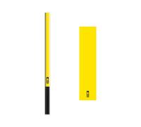 Bohning Bandes de flèches solides de 14 cm, petit, jaune fluo