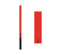Bohning Bandes de flèches solides de 14 cm, petit, rouge fluo