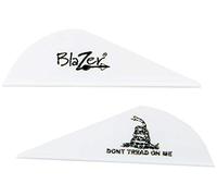 Bohning Blazer Anti-pincement Don't Tread on me 5,1 cm - Blanc (Lot de 100)