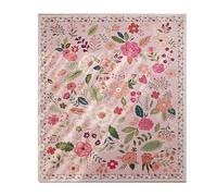 Boho Area Rug - Washable Door Mat | Runner Rugs with Non Slip Backing, Compact Polyester Room Rug, Door Mats with Crystal Velvet Finish, Floor Runner for Living Room and Bedroom