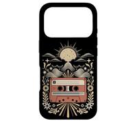 Boho Art Lecteur Cassette Musique Enregistreur Coque pour iPhone 17 Pro