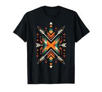 Boho Aztèque Géométrie Sacrée Flèches Art Tribal T-Shirt