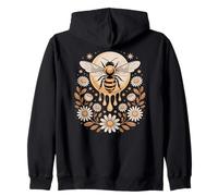 Boho Bee, Céleste et Tournesol Whimsigoth, Cottage Core Sweat à Capuche
