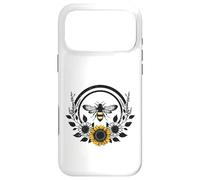 Boho Bee Tournesol Esthétique Florale pour Femmes et Filles Coque pour iPhone 17 Pro Max