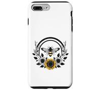 Boho Bee Tournesol Esthétique Florale pour Femmes et Filles Coque pour iPhone 7 Plus/8 Plus