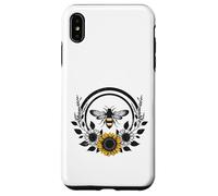 Boho Bee Tournesol Esthétique Florale pour Femmes et Filles Coque pour iPhone XS Max