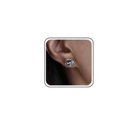 Boho Boucles D'oreilles Mariage Mini Strass Or Argent Carrés Cristal Petites Boucles D'oreilles Simple Dainty Cz Diamant Prom Sparkly Tiny Cute Smaller Delicate Minimalist Trendy Jewelry For Women