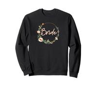 Boho Bride EVJF Couronne Fleurs Sweatshirt