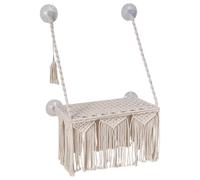 Boho Cat Window Bed Comes with 4 Heavy-Duty Suction Cups and 2 Webbing stra