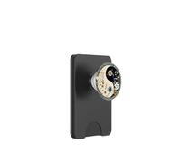 Boho Chic Yin Yang Zen Symbol Floral Flowers Stylish Trendy PopSockets PopWallet pour MagSafe
