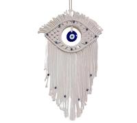 Boho Dream Catcher Décoration murale, attrape-rêves bohème | Décoration de | chambre à coucher suspendue - Evil Eye pour chambre à coucher, salon, tissé, art mural suspendu