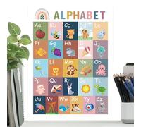 Boho Educational Poster - Aides Visuelles Complètes Pour L'enseignement Des Concepts De Base | Fonctionnalités Days Of The Week Mesth Weather And Seasons | Couleurs Douces Et Démotionnelles Et