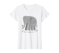 Boho éléphant Design Spirituel - Motif Ethnique Lune et étoiles T-Shirt Graphique avec Valeur