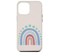 Boho Esthétique Rainbow Pastel Blues and Rose Coque pour iPhone 12 Pro Max