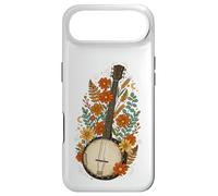 Boho Floral Banjo Folk Music Coque pour iPhone Air