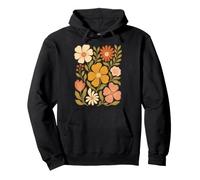 Boho Floral Bloom Vintage Fleur Art Sweat à Capuche