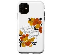 Boho Floral, ça aurait suffi à Une Foi chrétienne Tranquille Coque pour iPhone 11