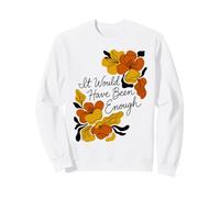 Boho Floral, ça aurait suffi à Une Foi chrétienne Tranquille Sweatshirt
