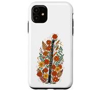 Boho Floral Clarinet Clarinetist Coque pour iPhone 11