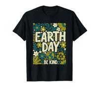Boho Floral Earth Day Save The Planet T-Shirt