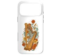 Boho Floral Harp Harpist Coque pour iPhone 17 Pro Max