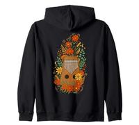Boho Floral Kalimba Sweat à Capuche