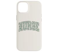 Boho Floral Nurse Retro Flower Healthcare Worker Nursing Coque pour iPhone 14 Plus