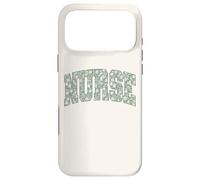 Boho Floral Nurse Retro Flower Healthcare Worker Nursing Coque pour iPhone 17 Pro Max