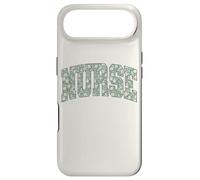 Boho Floral Nurse Retro Flower Healthcare Worker Nursing Coque pour iPhone Air