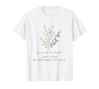 Boho Flower Christian, il me Conduit à côté de la Tenue de Still Waters T-Shirt