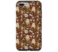 Boho Ghost Wildflower Vintage Floral Halloween Coquette Coque pour iPhone 7 Plus/8 Plus