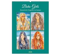 Boho-Girls. Romantische Freigeister im Sommer (Wandkalender 2026 DIN A2 hoch), CALVENDO Monatskalender: Bilder voller Sonne, Freiheit und weiblicher Sinnlichkeit