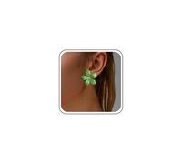 Boho Grandes Boucles D'oreilles Fleurs Roses Or Boucles D'oreilles Marguerite Simple Violet Floral Grand Pétale Dainty Statement Exaggerated Delicate Minimalist Trendy Jewelry For Women