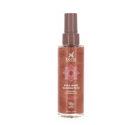 BOHO GREEN | Huile irisée illuminatrice | Éclat Rose Doré Scintillant Corps et Cheveux | Nacres Naturelles | Texture Sèche Non Grasse | Parfum Solaire Envoûtant | Flacon Pompe 50 ml | Soin Lumineux