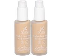 Boho Green Make Up Fond de teint fluide 03 Sable Maquillage 2x30 ml