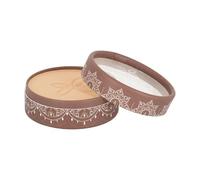 BOHO GREEN | Poudre compacte 02 Beige clair | Matifie, Unifie et Fixe le Maquillage Durablement | Fini Naturel Velouté Sans Effet Masque | Peau Claire à Medium | Compact Nomade Pratique 4,5 g