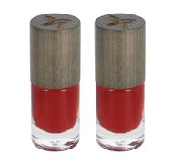 BOHO GREEN | Vernis à Ongles 109 Red Carpet | Lot de 2 | Brillance Longue Tenue, Soin et Protection | Hexanal Breveté et Biocéramiques | Origine Naturelle 85% | Formule Vegan Certifiée | Flacon 5 ml