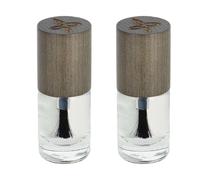 BOHO GREEN | Vernis à ongles 11 Top coat | Lot de 2 | Brillance Miroir et Tenue Prolongée Anti-Écaillement | Ingrédients Biosourcés d'Origine Naturelle | Séchage Rapide | Flacon 5 ml