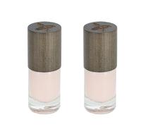 BOHO GREEN | Vernis à ongles 49 Rose blanche | Lot de 2 | Brillance Longue Tenue 6 Jours | Couvrance Uniforme Séchage Rapide | 85% Naturel Vegan Cruelty Free | Flacon 5 ml