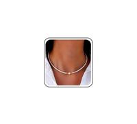 Boho Mariage Blanc Petit Collier De Perles De Rocaille Dainty Collier De Perles Minuscules Sarcelle Simple Mignon Délicat Minimaliste Chaîne Fine Rouge Collier Court Vintage Statement Pour Les Femmes