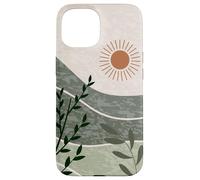 Boho Mountain Landscape Bohemian Nature Lover Coque pour iPhone 15