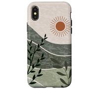 Boho Mountain Landscape Bohemian Nature Lover Coque pour iPhone X/XS