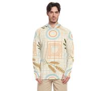 Boho Simple Modern Crop Sweat à capuche de protection solaire pour homme Manches longues Léger UPF 50+ Vêtements actifs, Boho Simple Modern Crop, XL